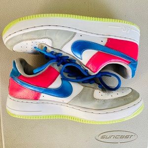 Color Blocked Nike Air Force 1 Low